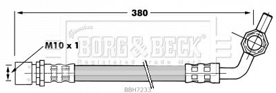 BORG & BECK Тормозной шланг BBH7233